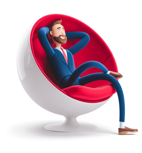 man sitting