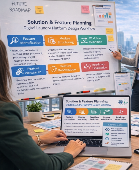 end-to-end laundry business software UAE – solution and feature planning