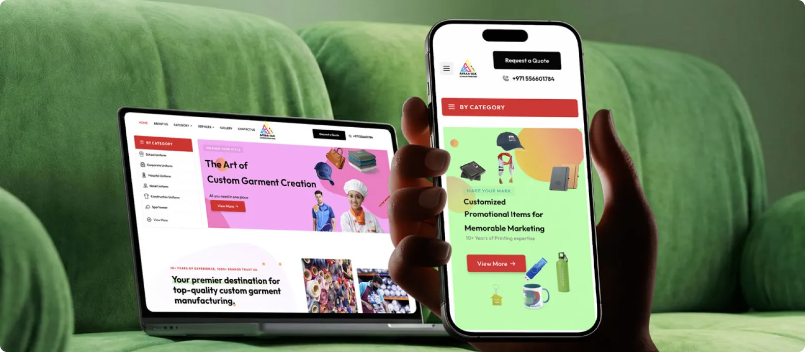 online product catalog platform UAE