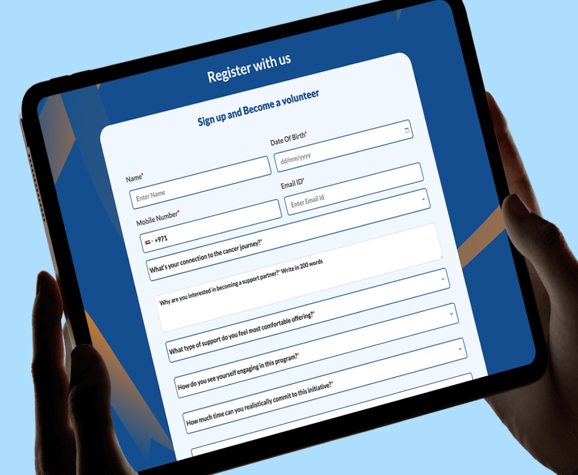 volunteer management system healthcare Interface