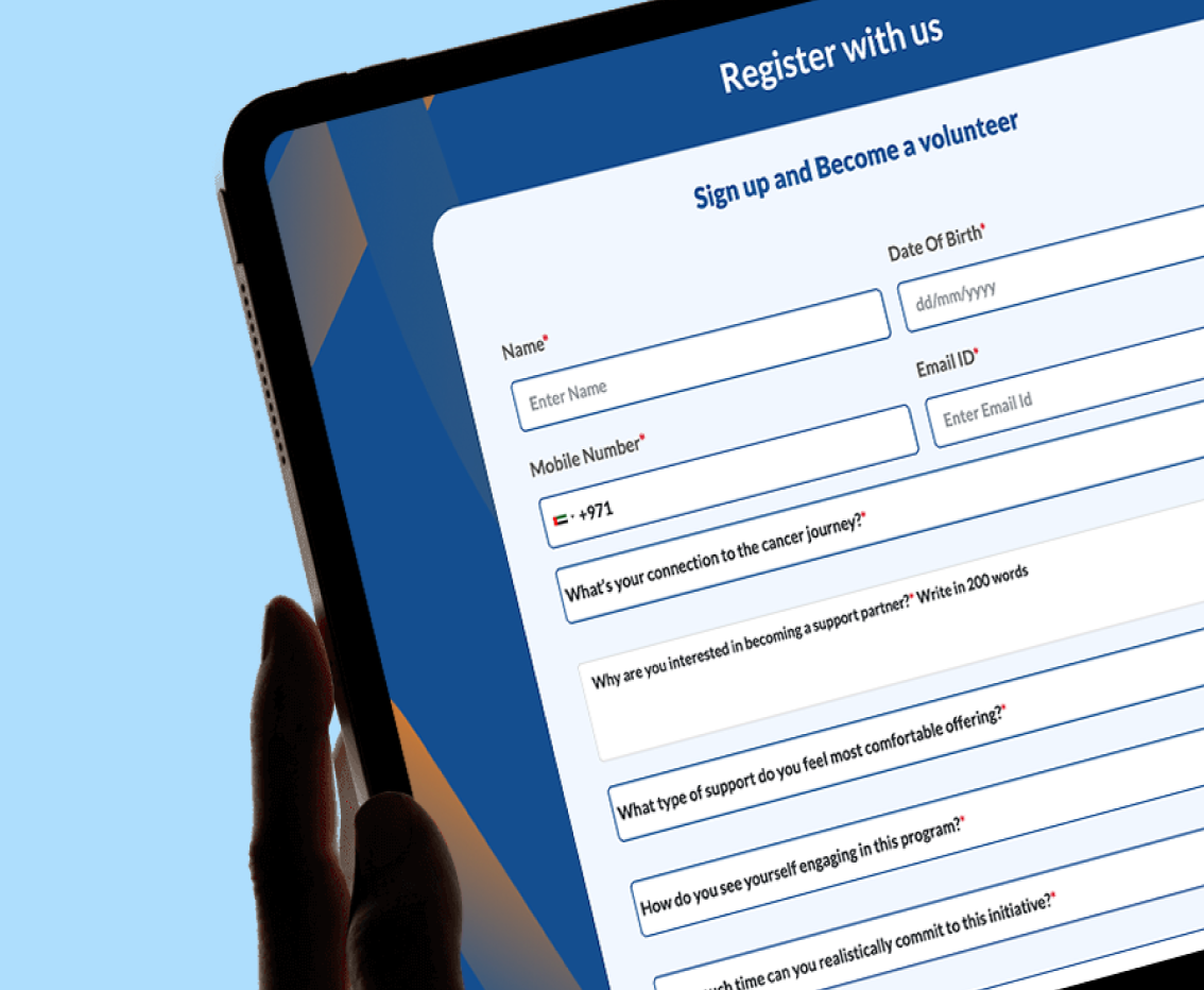 healthcare application portal Dubai