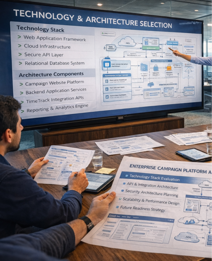 campaign website with time tracking integration UAE