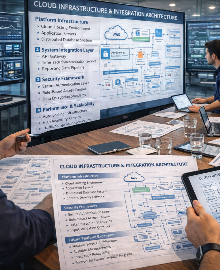 campaign website with time tracking integration UAE