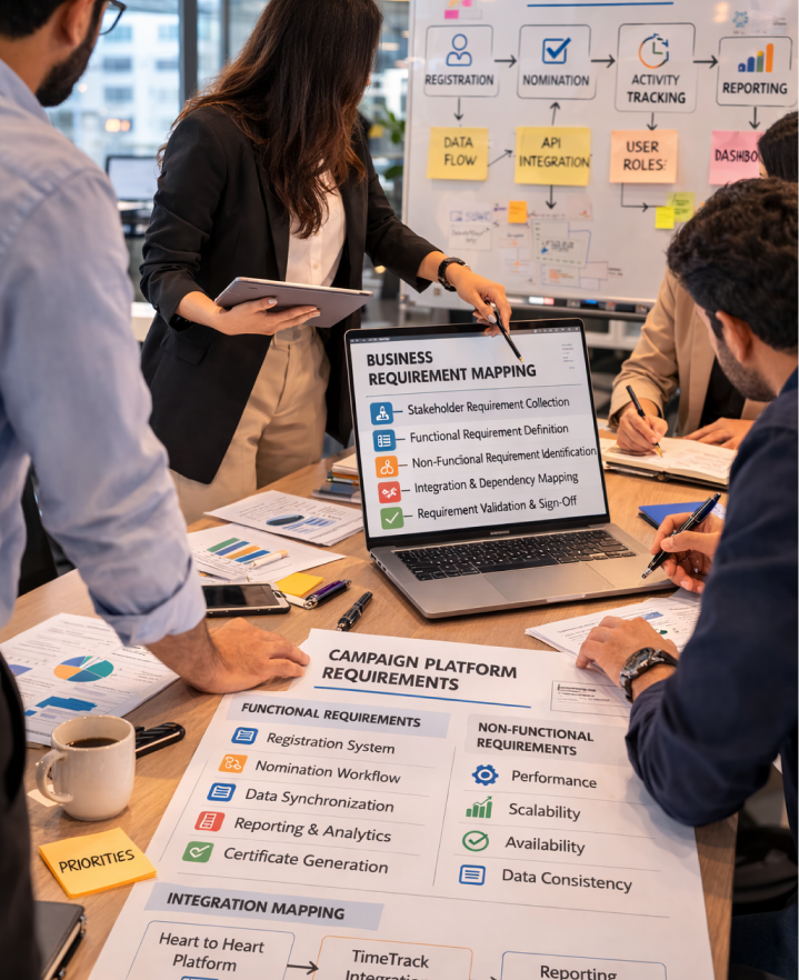 csr platform with volunteer engagement and reporting UAE