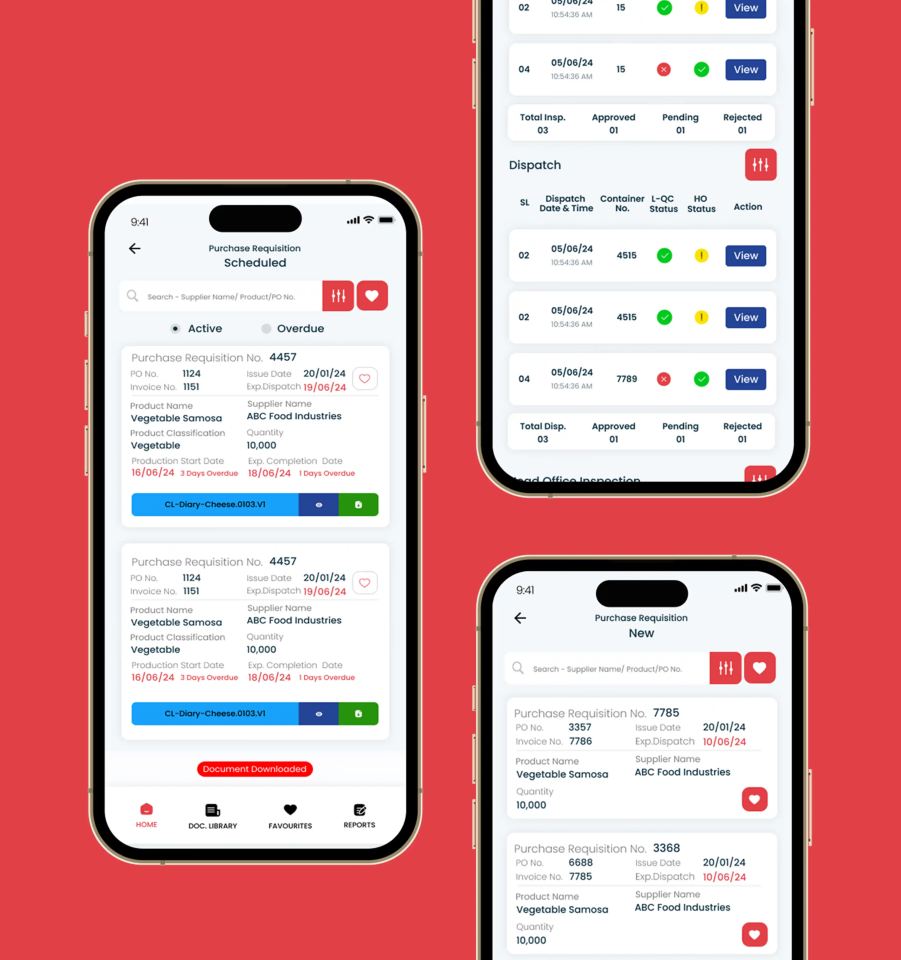 Food Quality Inspection App Dubai - Al Kabeer Mobile View
