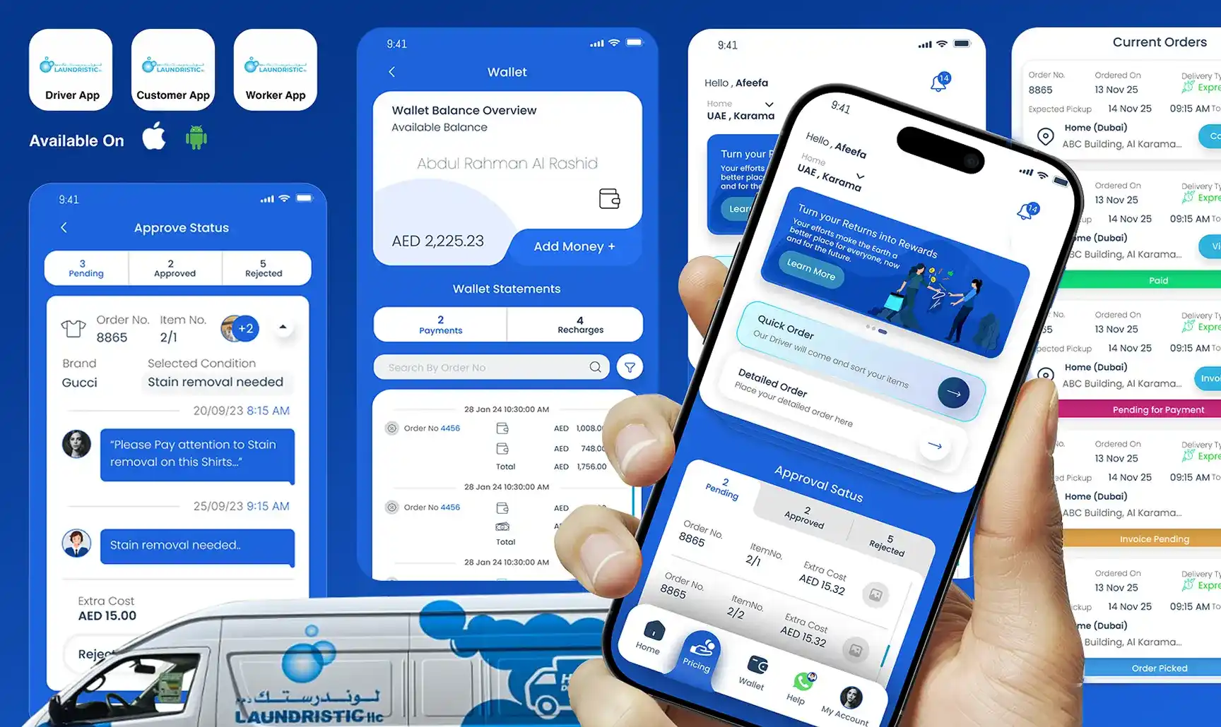 Laundristic e-commerce platform by branded merchandise supplier UK