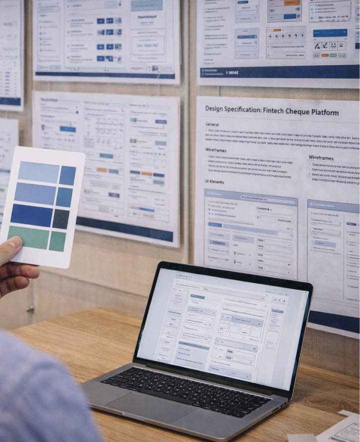 enterprise fintech app with cheque lifecycle management