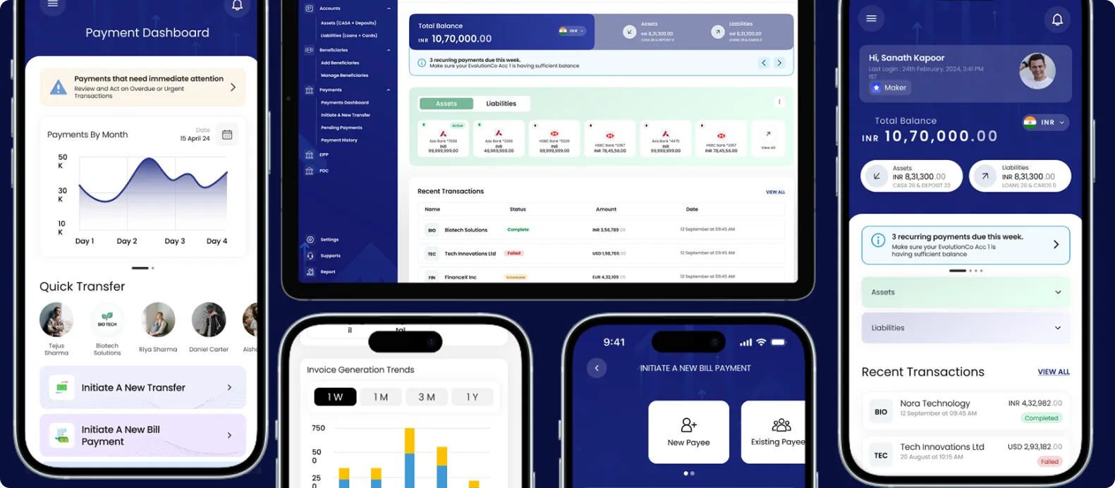 Fintech App Dubai - Mobile Banking App UAE - SME Banking Platform