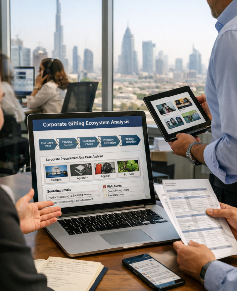 corporate gift management system UK architecture