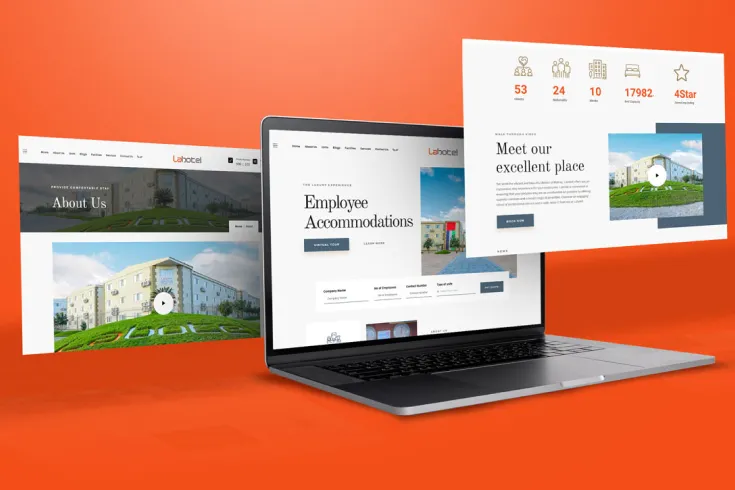 Website Design company webotix uae labotel