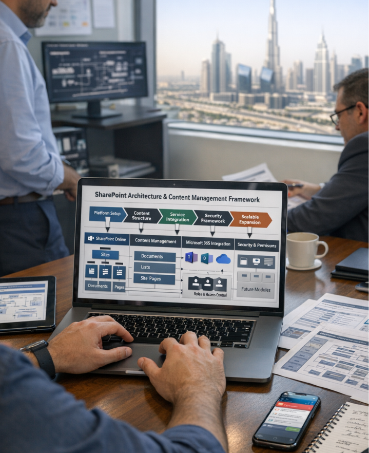 sharepoint web portal development UAE