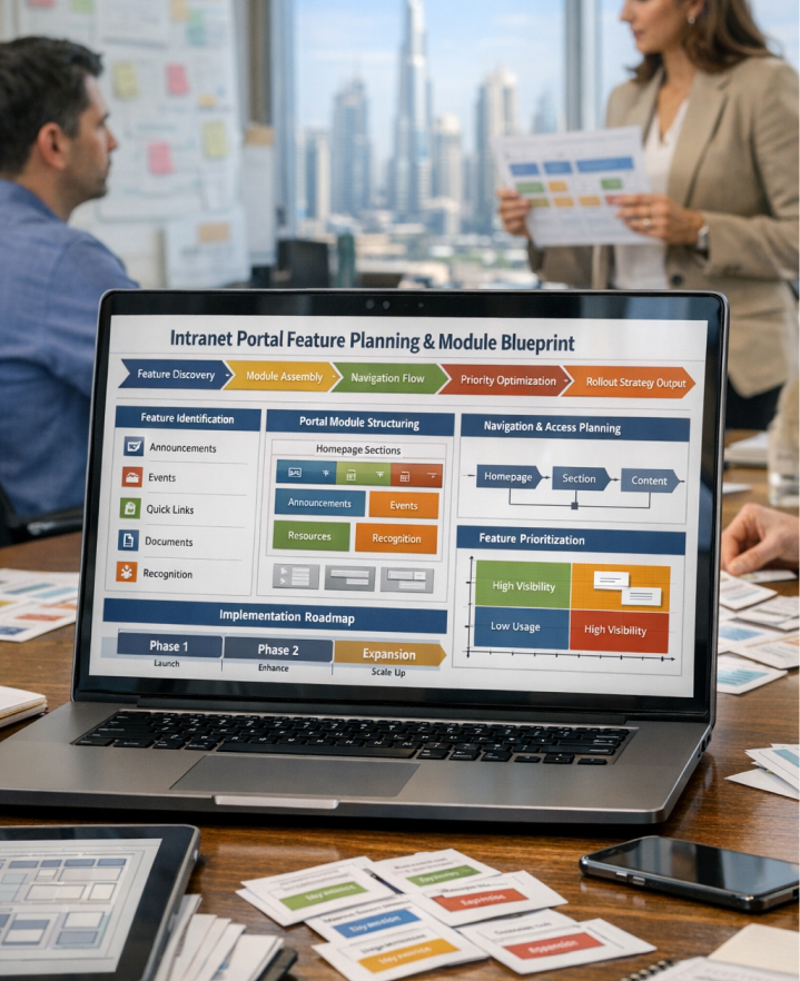 intranet portal development UAE