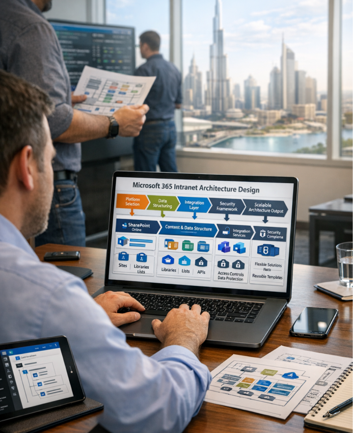 sharepoint modern experience intranet