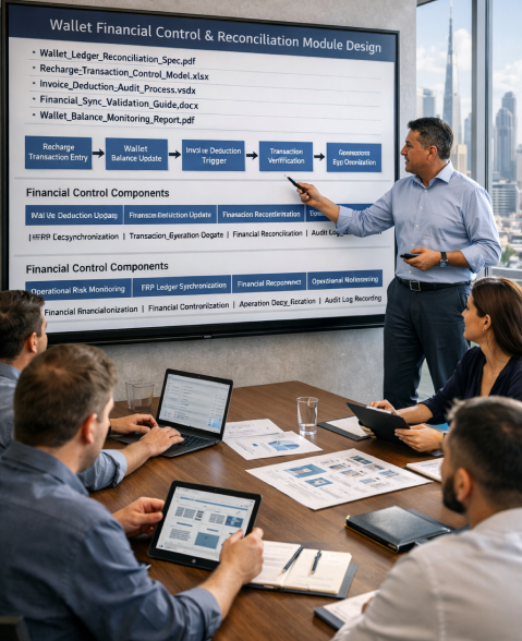 smart wallet solution for facility management Dubai