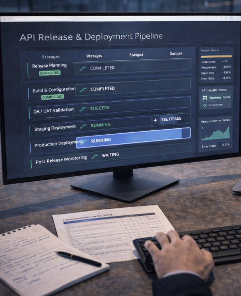 Deployment Release & Support API integration webotix dubai 