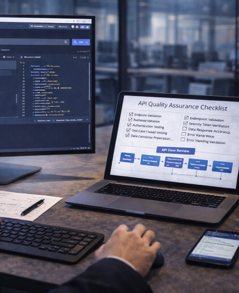Testing & Quality Assurance Api intranet development dubai webotix