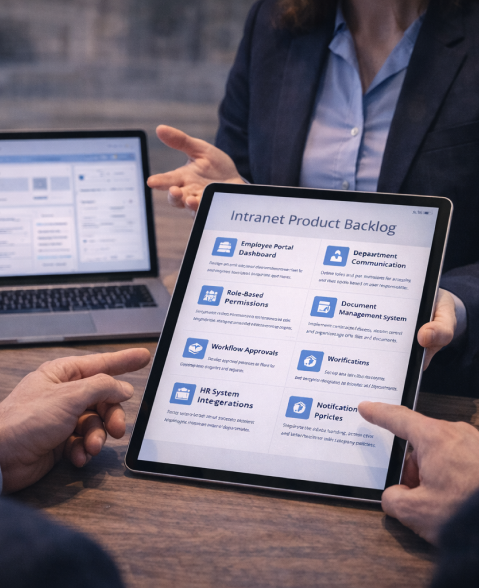 intranet portal webotix