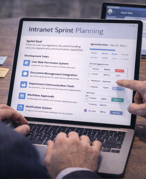 intranet portal webotix