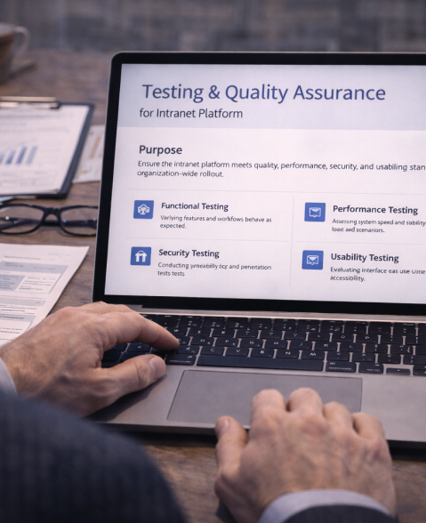 intranet portal webotix