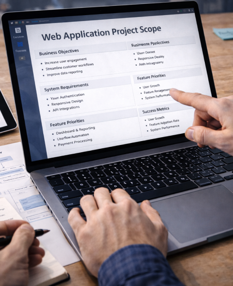web app development  webotix