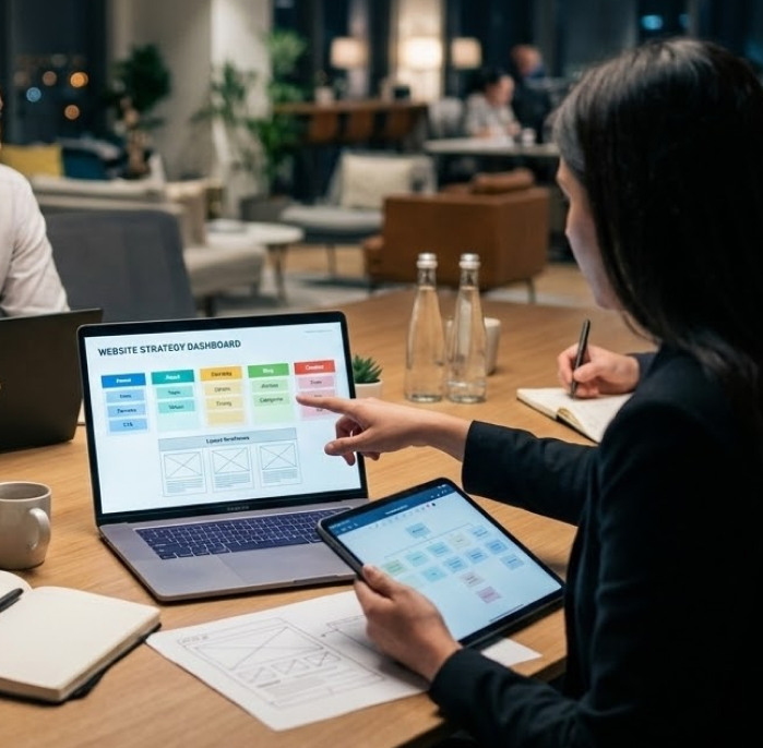 website development our approach