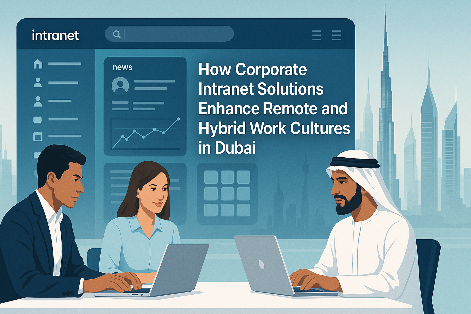 How Corporate Intranet Solutions Enhance Remote and Hybrid Work Cultures in Dubai